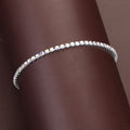 Rhinestone Evening Tennis Chain Bracelet (6075)